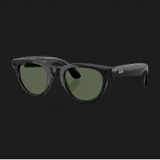 Смарт-окуляри Ray-Ban Meta Headliner (Gen 2) Low Bridge Fit (Shiny Black/G-15 Green) (RW4013F 601/71 51-23) (M)