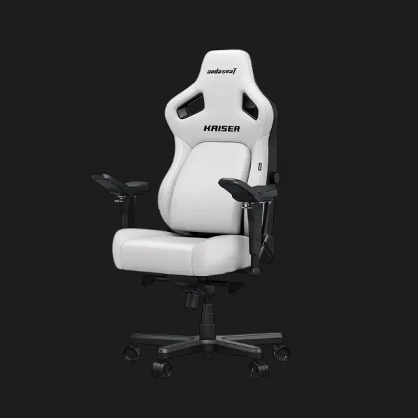 Крісло ігрове Anda Seat Kaiser 4 V2 XL PVC (White) (UA)