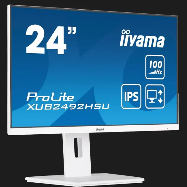 Монітор iiyama 23.8" IPS 100Hz XUB2492HSU-W6 (UA)