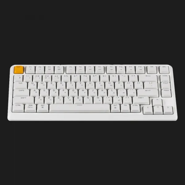 Ігрова клавіатура Keychron J1 82 Key RGB K Pro Red (White) (J1-Q1-UA)