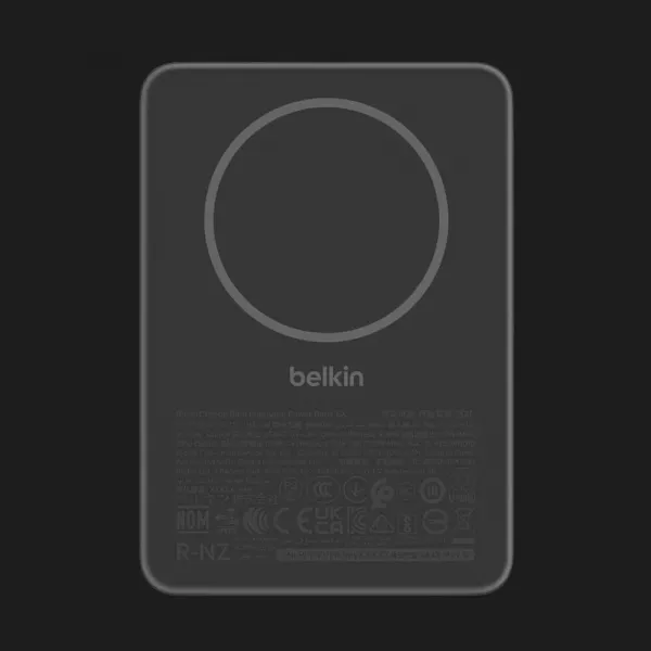 Зарядний пристрій Power Bank Belkin 5000mAh Slim Magnetic (Black)