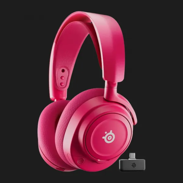 Ігрова гарнітура SteelSeries Arctis Nova 7X Gen 2 Wireless (Magenta) PC/PS/SW/MAC/MOB (61760)