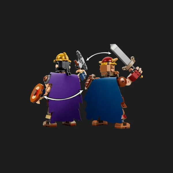Конструктор LEGO One Piece Доррі проти Броґі: гіганти Малого Саду (75644)
