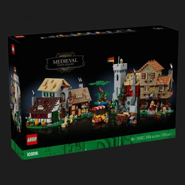 Конструктор LEGO Icons Середньовічна міська площа (10332)