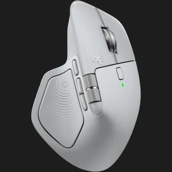 Миша Logitech MX Master 4 for Mac Performance Wireless/Bluetooth (Pale Gray) (910-007576) (UA)