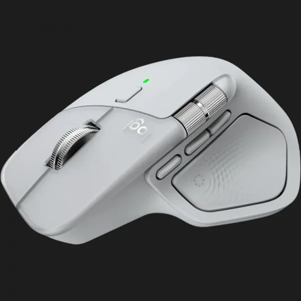Миша Logitech MX Master 4 for Mac Performance Wireless/Bluetooth (Pale Gray) (910-007576) (UA)