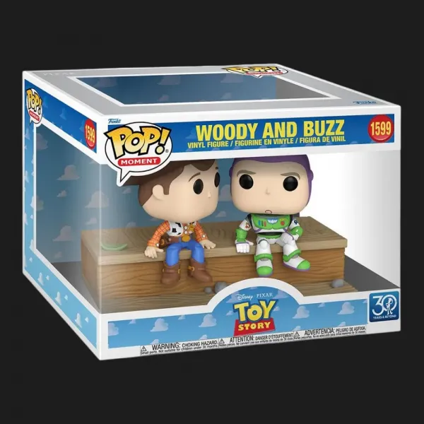 Набір фігурок Funko Pop! серії Історія іграшок: 30-річчя — Вуді та Базз (88466)