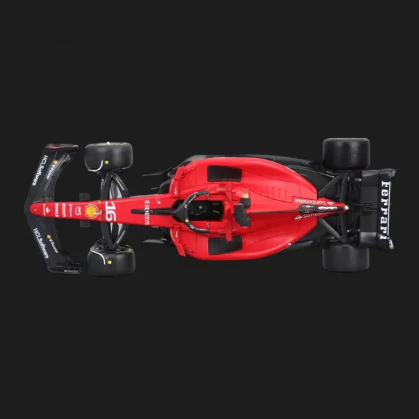 Автомодель із фігуркою Bburago Race — Ferrari SF-23 в асортименті (1:24) (18-26809)
