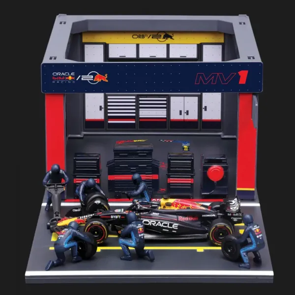 Ігровий набір Bburago Pit Pass Oracle Red Bull Racing RB20 (1:43) (18-38453 (#1))