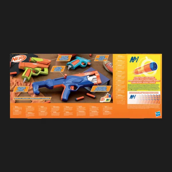 Набір з 3-х бластерів Nerf N Series Gear Up Pack (F8633)