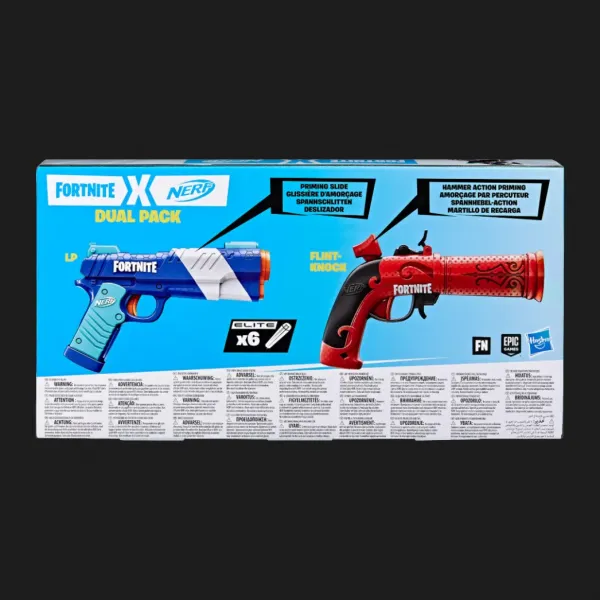 Набір з 2-х бластерів Nerf Fortnite Dual Pack (F6243)