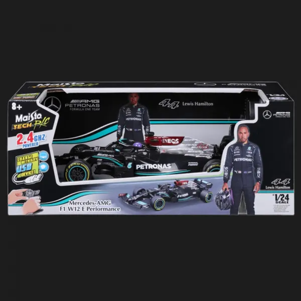 Автомобіль на р/к Maisto Tech — F1 Mercedes-AMG, 1:24, #44 Lewis Hamilton (82355)