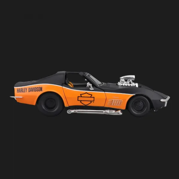 Машинка Maisto Harley-Davidson Custom1970 Chevrolet Corvette (1:24) (32160/32193)