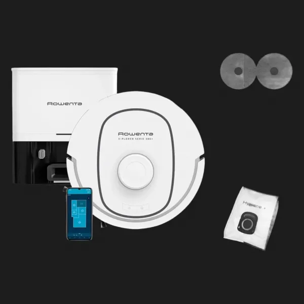 Робот-пилосос Rowenta X-Plorer Serie 380+ (White)