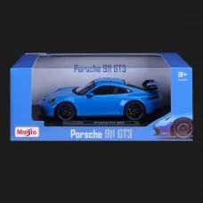 Автомодель Maisto 2022 Porsche 911 GT3, 1:18 (36458 blue)