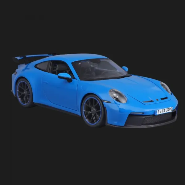 Автомодель Maisto 2022 Porsche 911 GT3, 1:18 (36458 blue)
