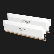 Оперативна памʼять Crucial 32GB (2x16GB) DDR5 6000 MHz Pro Overclocking (White) (CP2K16G60C36U5W)