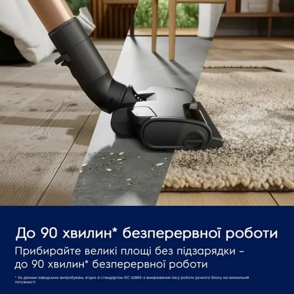 Акумуляторний пилосос Electrolux (EP83HB25UV) (White)