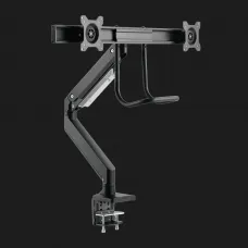 Кронштейн Gembird для 2 моніторів 17"-32" (до 8 кг) (MA-DA2-04) (Black)