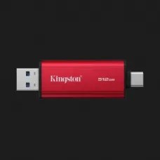 Зовнішній SSD-накопичувач Kingston Dual Portable 512GB (Red/Black)