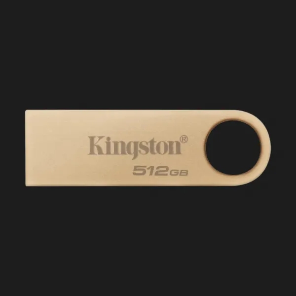 Флеш-накопичувач Kingston USB 3.2 SE9 G3 512GB (Metal/Gold)
