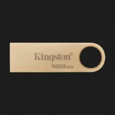 Флеш-накопичувач Kingston USB 3.2 SE9 G3 128GB (Metal/Gold)