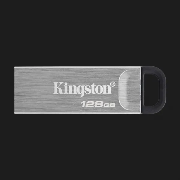 Флеш-накопичувач Kingston USB 3.2 DT Kyson 128GB (Silver/Black)