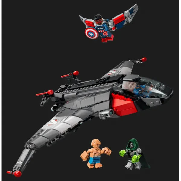 Конструктор LEGO Super Heroes Marvel Месники: Судний день Квінджет (76347)