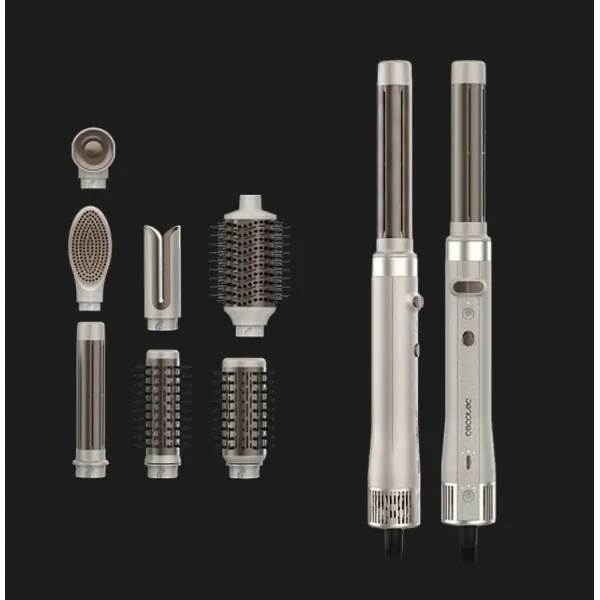 Стайлер Cecotec Bamba CeramicCare 8in1 AirGlisse Gyro (Champagne)