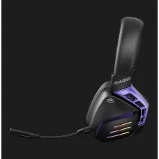 Бездротова ігрова гарнітура Proove Gaming Rage (APP) (Black/Purple) (UA)