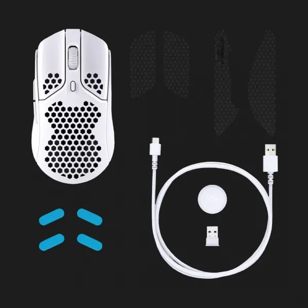 Ігрова миша HyperX Pulsefire Haste Wireless (White) (UA)