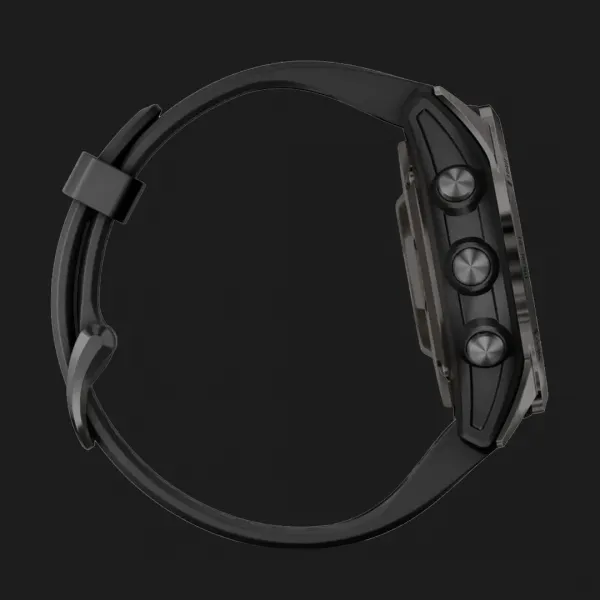 Garmin Epix Pro (Gen 2) Sapphire 42mm Carbon Gray DLC Titanium with Black Band