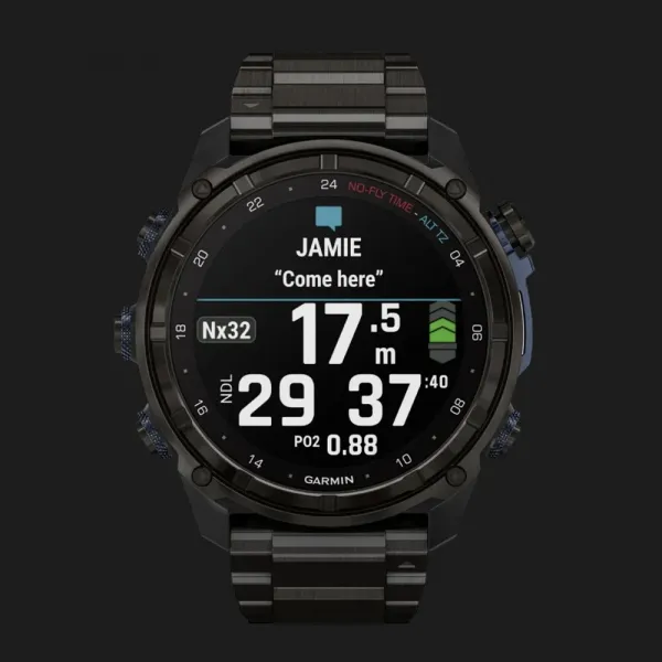 Garmin Descent Mk3i 51mm Carbon Gray DLC Titanium with DLC Titanium Band