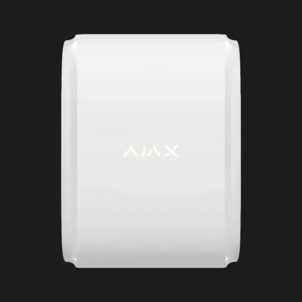 Датчик руху вуличний Ajax DualCurtain Outdoor, Jeweler, бездротовий (White)