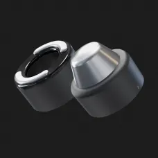Насадки для масажеру TheraFace Hot and Cold Rings (Black)