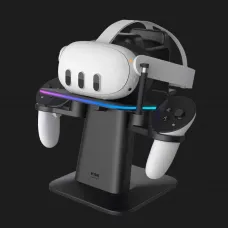 Зарядна станція KIWI RGB Еlite Charge Station для Meta Quest 2/3/3s/Pro (SP) (Black)