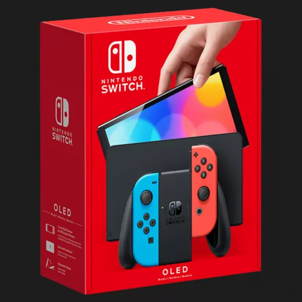 Ігрова приставка Nintendo Switch OLED (Neon Blue/Red) (UA)