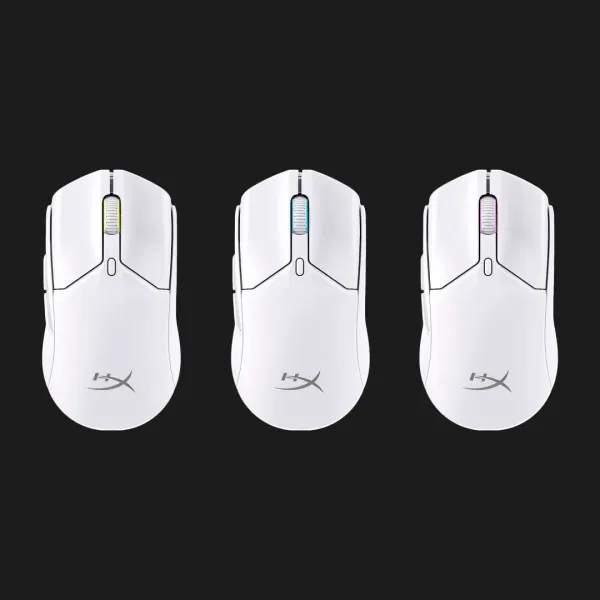 Ігрова миша HyperX Pulsefire Haste 2 mini RGB USB-A/WL/BT (White) (UA)