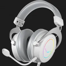 Ігрова гарнітура Fifine RGB H3W (White) (UA)