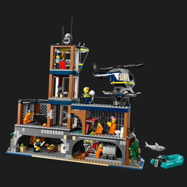 Конструктор LEGO City Поліцейський острів-в'язниця (60419)