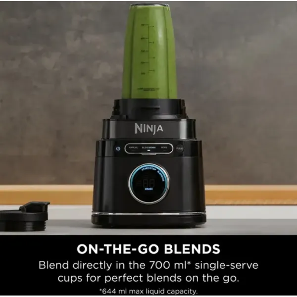 Блендер стаціонарний Ninja Detect Power Blender Pro & Single Serve (Black)
