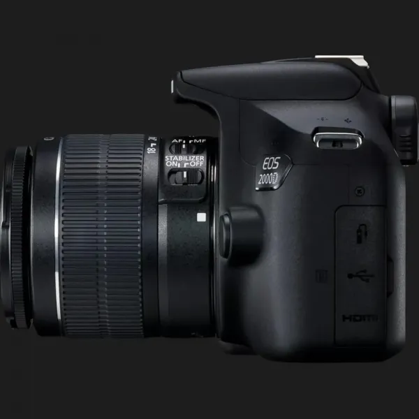 Цифровий фотоапарат Canon EOS 2000D Kit EF-S 18-55mm IS II (2728C008) (Standard)