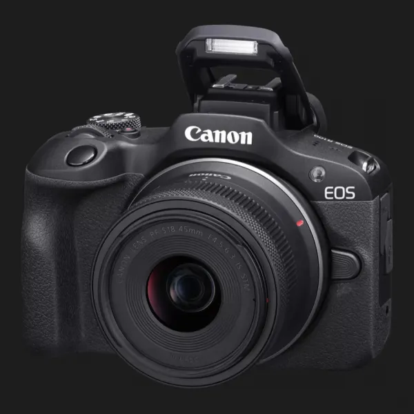Цифровий фотоапарат Canon EOS R100 kit 18-45mm IS STM (6052C013) (Standard)