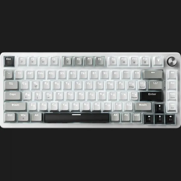 Ігрова клавіатура Gamepro Genesis Silverlight (White) (UA)