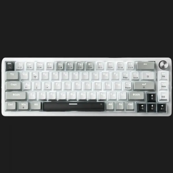 Ігрова клавіатура Gamepro Genesis  Silverlight (MK116) (White) (UA)