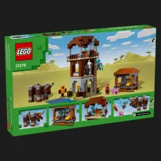 Конструктор LEGO Minecraft Аванпост розбійників та спустошувач (21278)