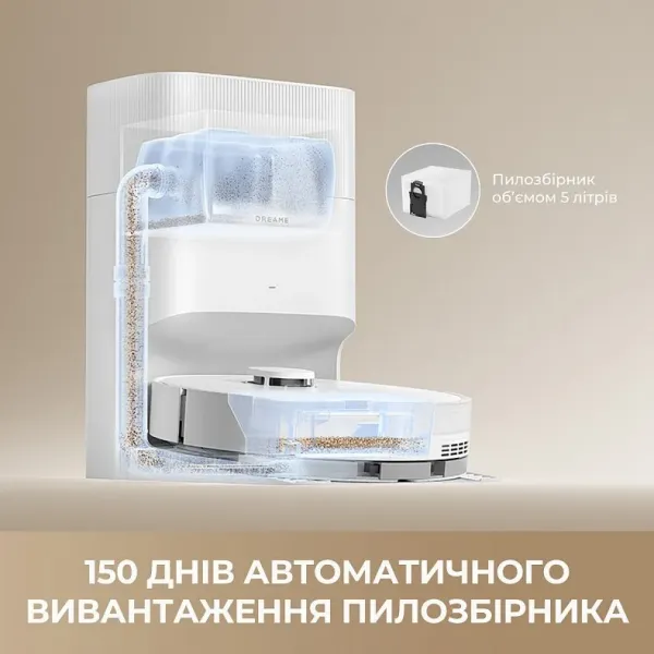 Робот-пилосос Dreame Bot D20 Plus (White)